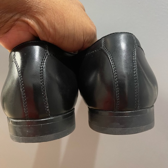 Zara Glossy Shine dress shoes Blk Sz 12 (45) - Picture 8 of 9